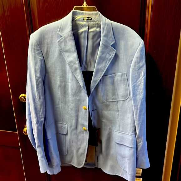 Polo Ralph Lauren amend Linen Sport Jacket Medium light blue